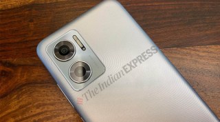 The back of the Redmi 11 Prime 5G