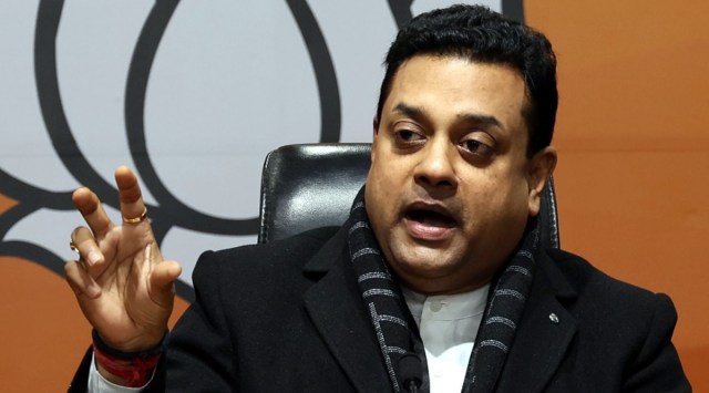 BJP national spokesperson Sambit Patra made the comments during a press conference in New Delhi on Monday. (Express File Photo)