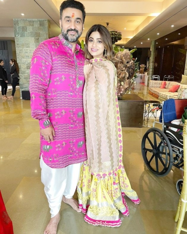 Shilpa Shetty Kundra, raj kundra ganesh puja