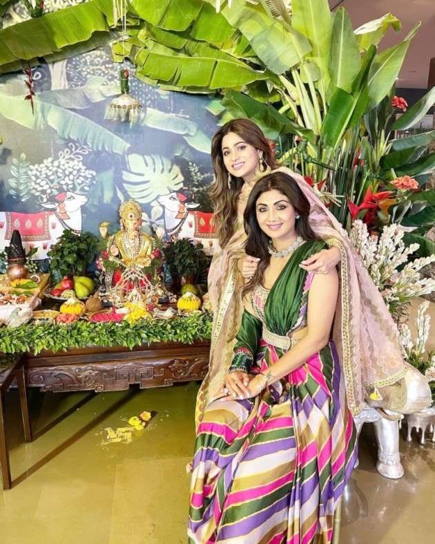 Shilpa Shetty Kundra, raj kundra ganesh puja