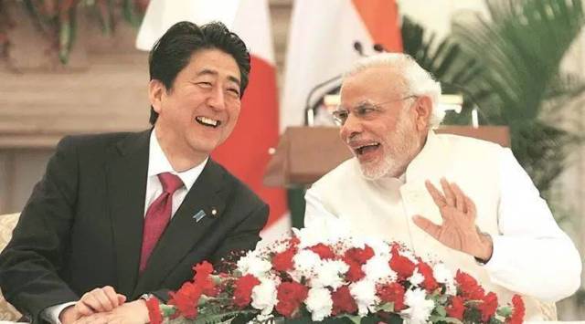 Shinzo Abe, Prime Minster Modi