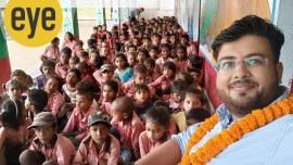 Teacher's Day, Teacher's Day Special, Teacher's Day 2022, Shivendra Singh Baghel, who is Shivendra Singh Baghel, government school teacher, eye 2022, sunday eye, indian express news