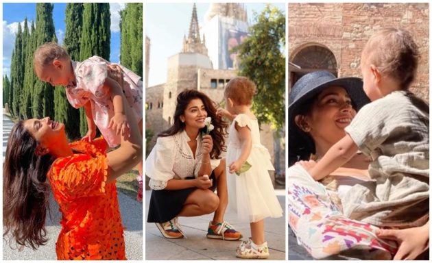 Shriya Saran daughter radha