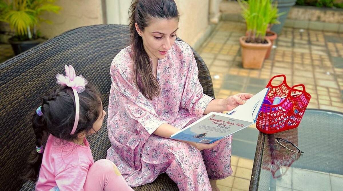 Watch: When Soha Ali Khan danced with daughter Inaaya, set parenting goals  | Parenting News,The Indian Express