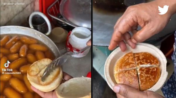 gulab jamun burger, gulab jamun, burger, bizarre food, bizarre food recipe, indian express