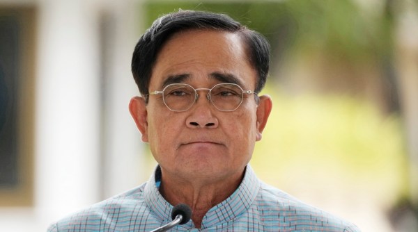 Thai Prime Minister Prayuth Chan-ocha arrives at the Government House in Bangkok, Thailand, Tuesday, Aug. 16, 2022. (AP/File)