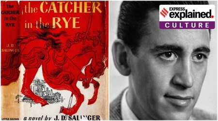 First edition cover of J D Salinger's (right) The Catcher in the Rye, one of the most successful and influential literary works in English of all time. (Image: Wikimedia Commons)