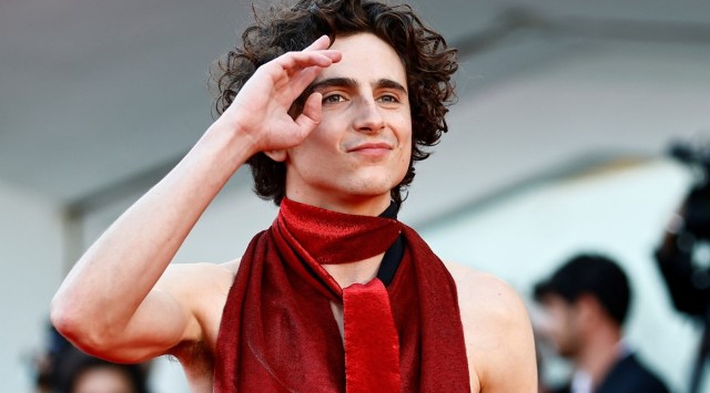 In 106 Years, Timothée Chalamet Becomes First Man To Appear Solo On The ...