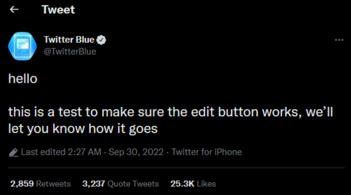 Twitter’s first ever edited tweet is here: All you need to know