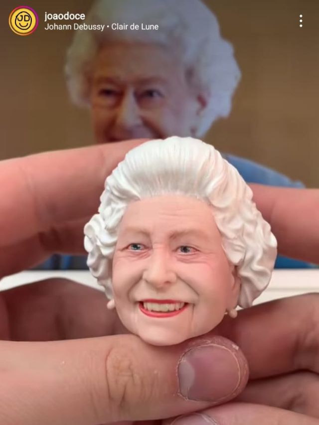 Artist’s Mini 3d Clay Tribute To Queen Elizabeth Will Blow Your Mind