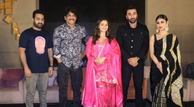 Alia Bhatt, Ranbir Kapoor, Nagarjuna, Jr. NTR