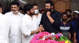 Krishnam Raju, Prabhas, Chiranjeevi