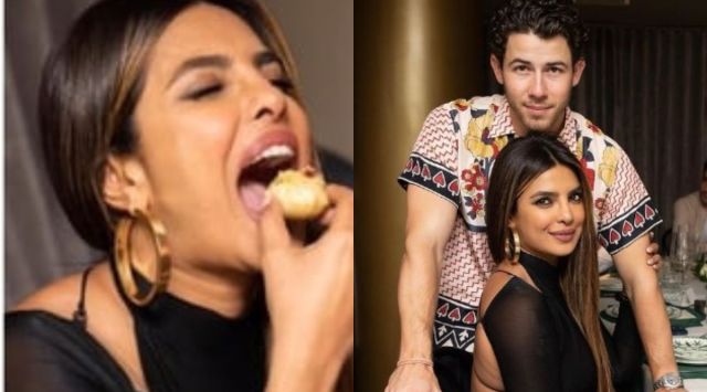 Priyanka Chopra Is Enjoying The Golgappas At Sona With Nick Jonas