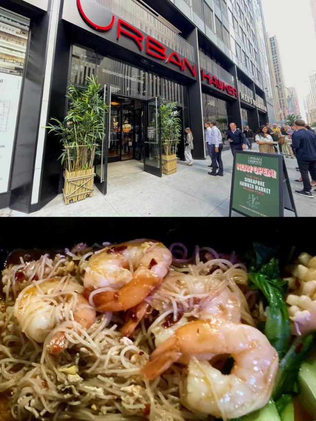 Singapore food vendors launch first hawker center in New York The