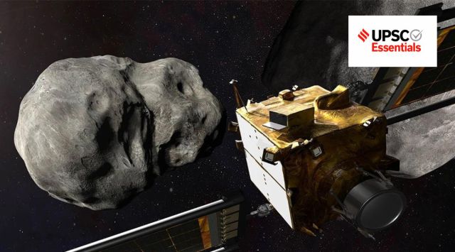 upsc, NASA's DART, Space missions, asteroids, science and technology, upsc essentials, one word a day, upsc prelims 2023, upsc mains 2024, government jobs, sarkari naukri