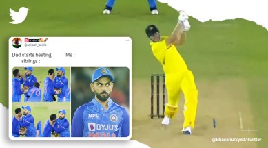 Kohli's shellshocked reaction to 4 consecutive fours off Umesh triggers  memefest