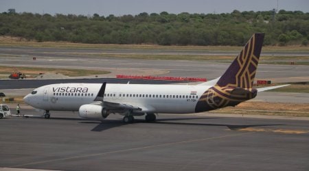 Vistara launches Mumbai-Jaipur flight (Image-Twitter/@airvistara)