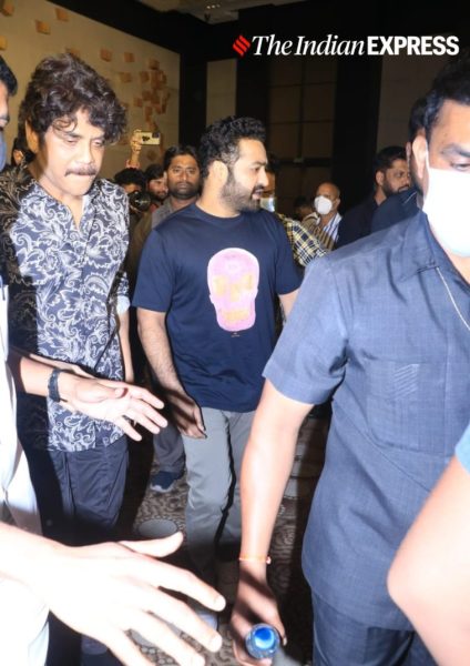 Jr NTR- Nagarjuna- Brahmastra event