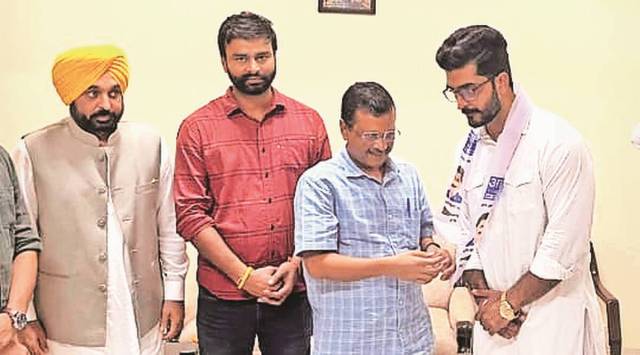 On Wednesday, a total of eight student leaders from PU, including a former president of PUCSC joined CYSS at Hisar in the presence of Delhi CM and AAP national convenor Arvind Kejriwal and Punjab CM Bhagwant Mann.