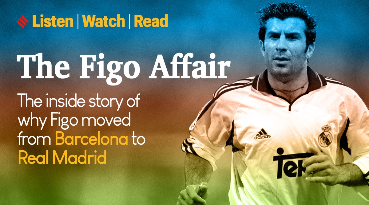 Ouça, assista, leia: A história interna de por que Figo se juntou ao Real Madrid vindo do Barcelona
