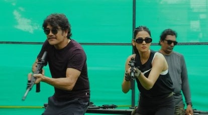 Telugu Nagarjuna Sex - Nagarjuna learns sword fighting for The Ghost, watch video | Entertainment  News,The Indian Express