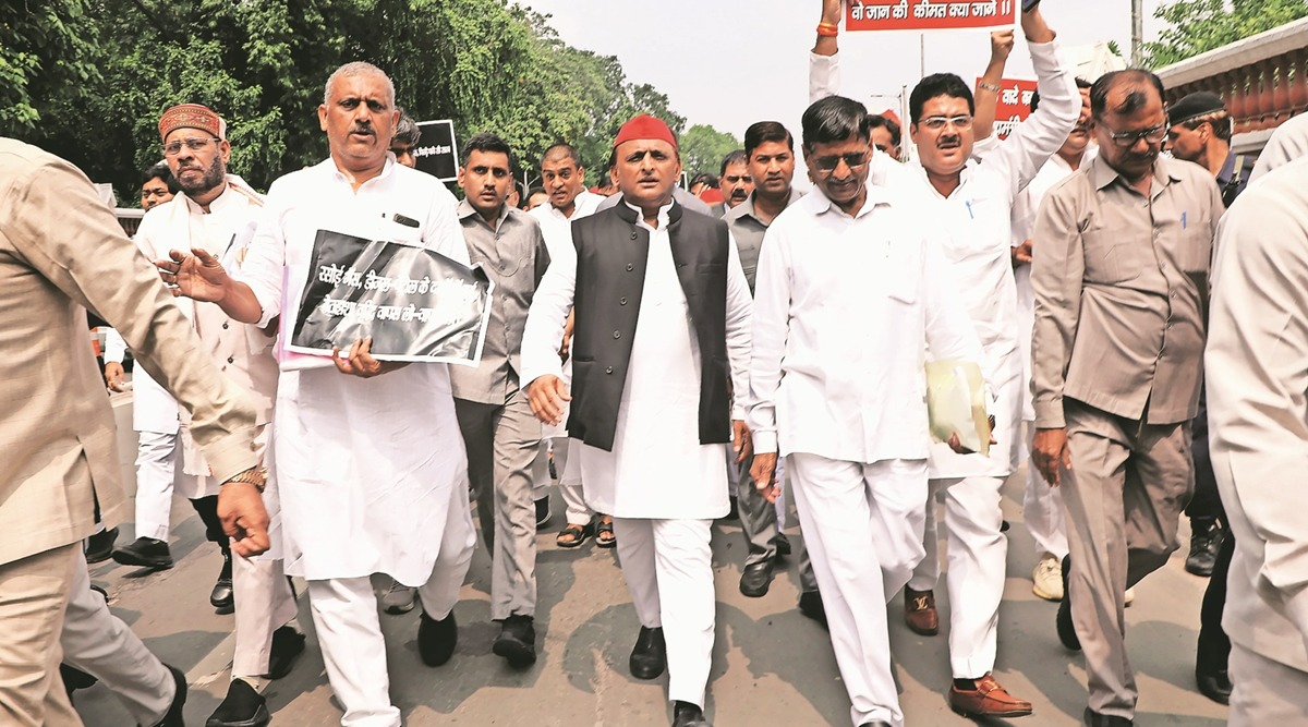 SP, RLD walk out of Assembly