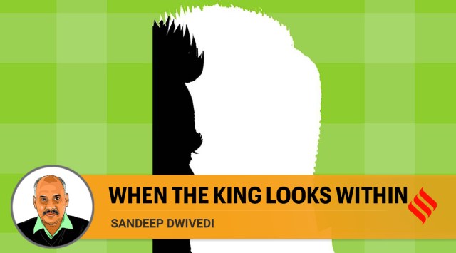 Sandeep Dwivedi writes: As articulate as ever, in the interview titled “Heart to Heart” that went viral, Kohli seemed in a mood to lay it all out. He said that he is looked on as a mentally tough guy and he is one but "everyone has a limit". (Illustration by C R Sasikumar)