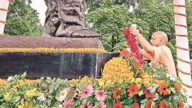Yogi Adityanath, UP government, Deen Dayal Upadhyay, Deen Dayal Upadhyay Birth anniversary, yogi, Lucknow news, Lucknow , Uttar Pradesh, Uttar Pradesh news, Indian Express, India news, current affairs, Indian Express News Service, Express News Service, Express News, Indian Express India News