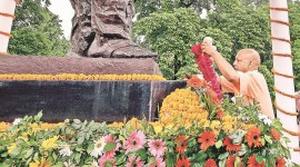 Yogi Adityanath, UP government, Deen Dayal Upadhyay, Deen Dayal Upadhyay Birth anniversary, yogi, Lucknow news, Lucknow , Uttar Pradesh, Uttar Pradesh news, Indian Express, India news, current affairs, Indian Express News Service, Express News Service, Express News, Indian Express India News