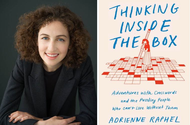 adrienne raphel and her book thinking inside the box about crosswords