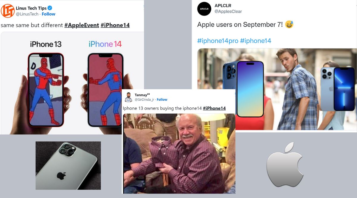 iPhone 14 Launch in India, iPhone 14 launch 2022, iPhone 14 memes, iPhone 14 viral tweets, iPhone 14 series features, Indian express