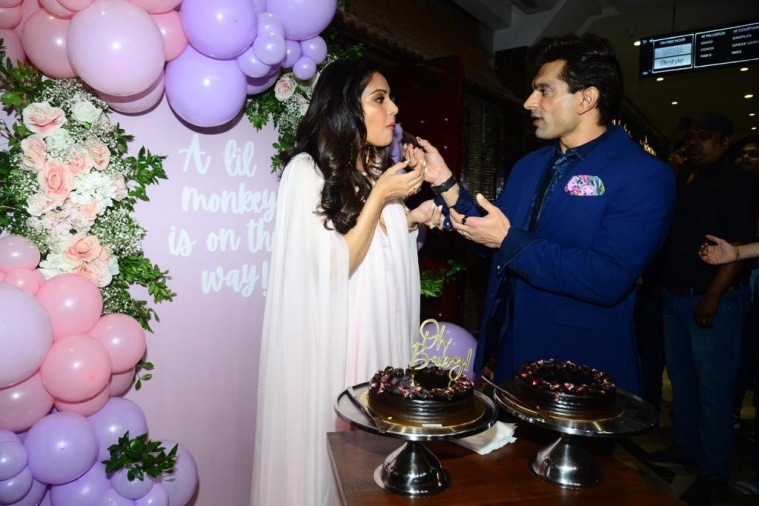 bipasha basu baby shower karan singh grover