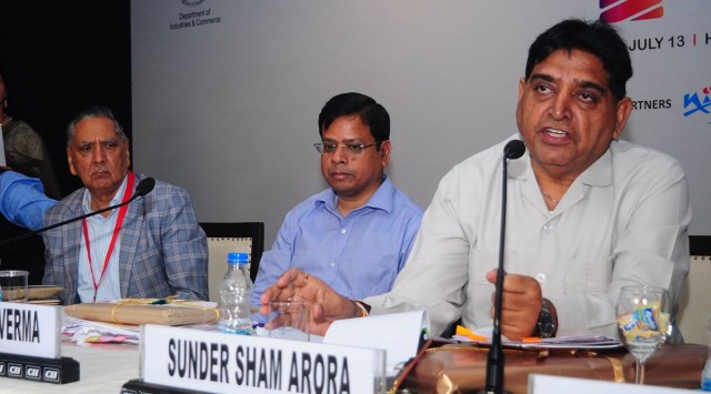 Sunder Sham Arora said he was asked about his property details and the affidavits he had filed while contesting three elections. (Express File Photo)