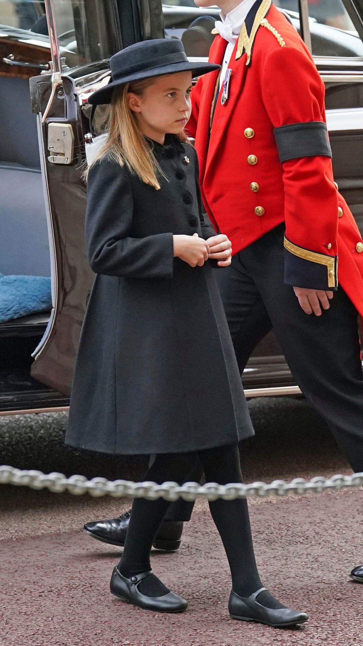 princesa charlotte., reina funeral