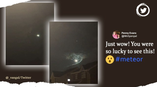 Meteor sighting Scotland and Ireland, Comet Scotland, Fireball spotted in Scotland, Mysterious light seen in Scotland and Ireland, Meteor or space debris spotted Scotland, Indian express
