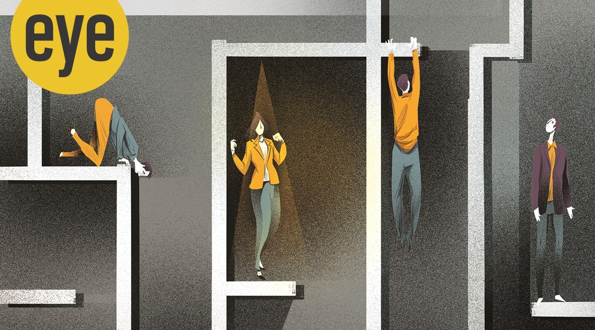 corporate office illustration