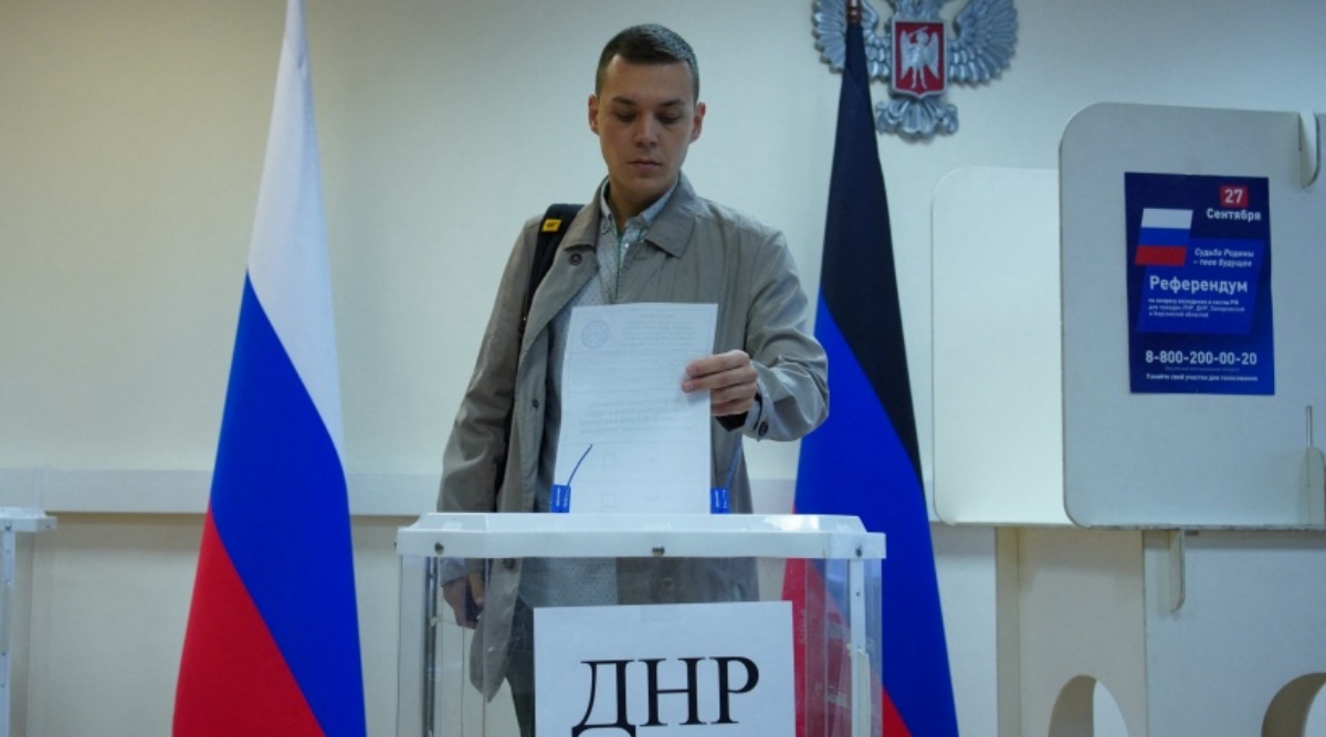 Russia Launches Referendums In Four Occupied Regions Of Ukraine World News News The Indian 7503