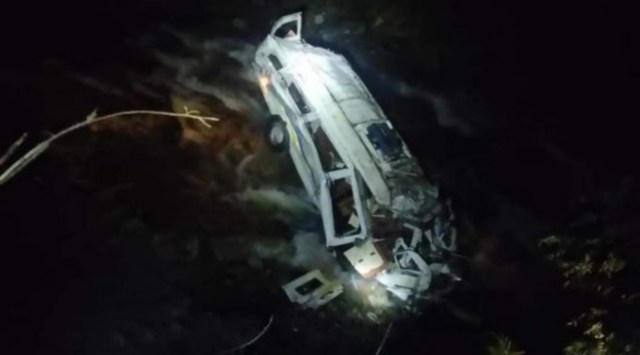 The accident took place due to the overturning of the traveler bus near Ghiyagi. (ANI)