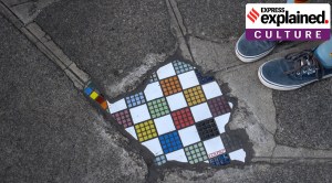 Meet Ememem, the artist who has been filling potholes in Europe with colourful mosaics