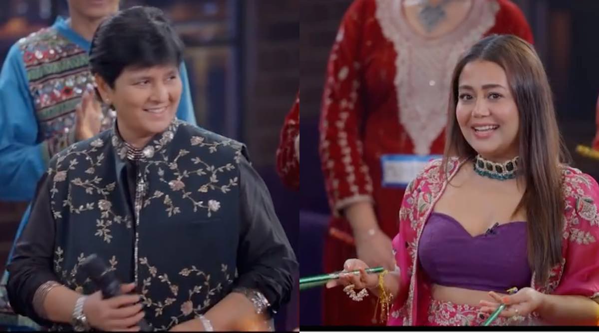 Falguni Pathak shares stage with Neha Kakkar on Indian Idol 13 days after  wishing to sue her for remix row. Watch | Entertainment News,The Indian  Express