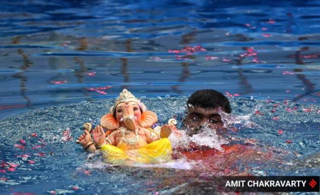 ganpati immersion
