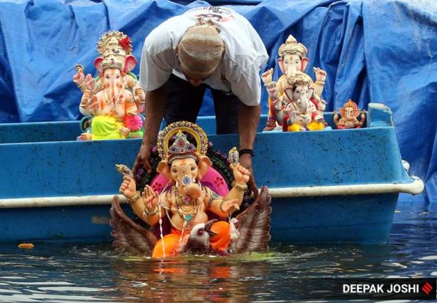 ganpati immersion