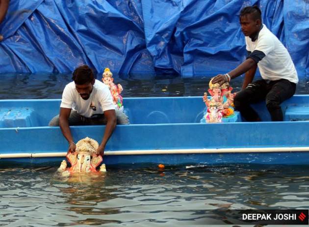 ganpati immersion