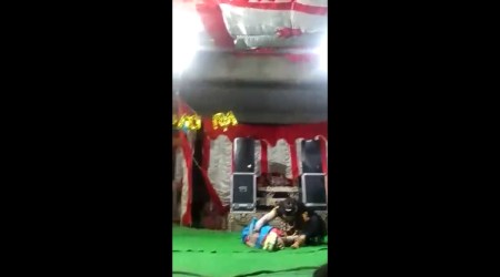 The artist's death was caught live on camera by several watchers and these videos went viral on social media.  (Photo: Screengrab/Twitter)
