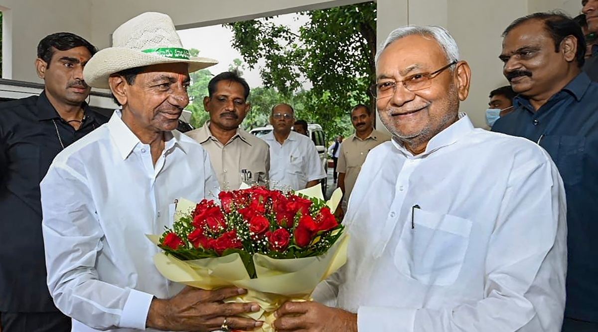 Opposition Unity On Display As KCR Meets Nitish Kumar In Patna | India ...