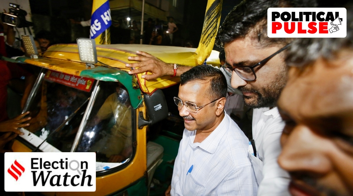 Arvind Kejriwal in Ahmedabad