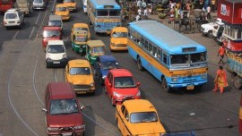 south Bengal bus services, South Bengal State Transport Corporation (SBSTC), Contractual transport staff bus services, West Bengal, Kolkata, West Bengal news, Kolkata news, India news, Indian Express News Service, Express News Service, Express News, Indian Express News