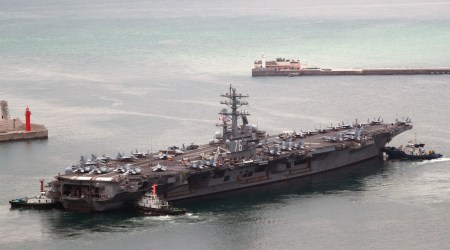 US carrier, South Korea ships launch drills amid North’s threat