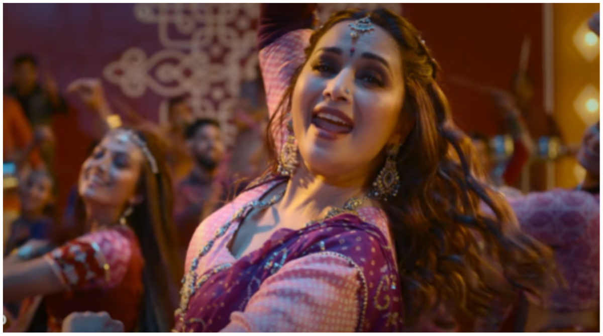 1200px x 668px - Maja Ma song Boom Padi: Madhuri Dixit is enthralling in festive garba  anthem | Entertainment News,The Indian Express