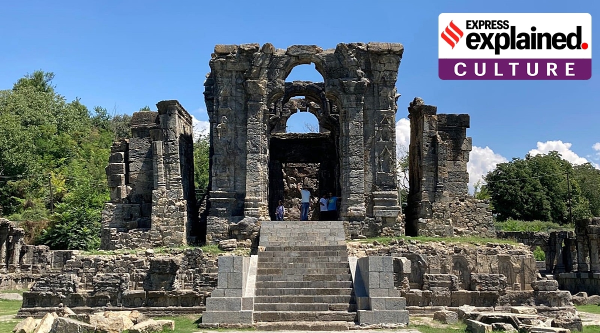 Martand temple, Martand temple Kashmir, Martand temple UPSC, indian express